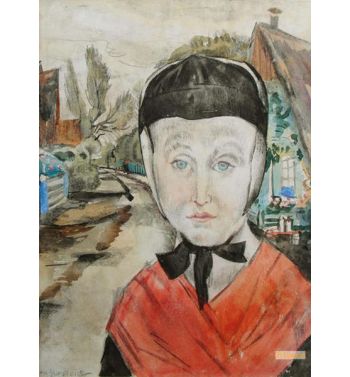Girl From Staphorst, 1915