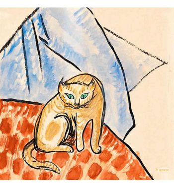 Murnau Cat On A Blanket