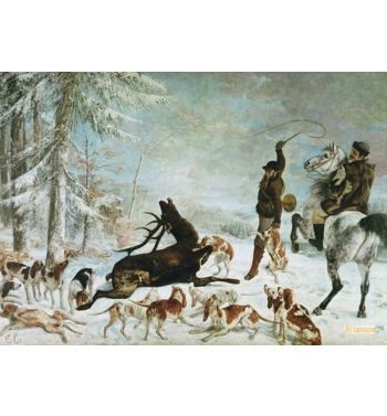 The Death Of The Deer 1867