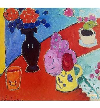 Still Life With Vase And Jug 1909
