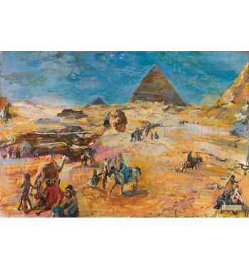 Pyramids At Gizeh
