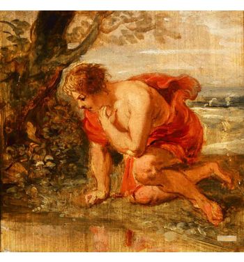 Narcissus Falls In Love With His Own Reflection