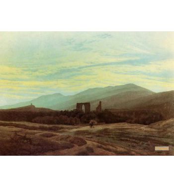 The Ruin Of Eldena In The Riesengebirge