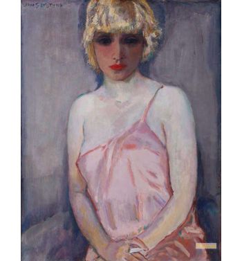 Young Woman With Cigarette