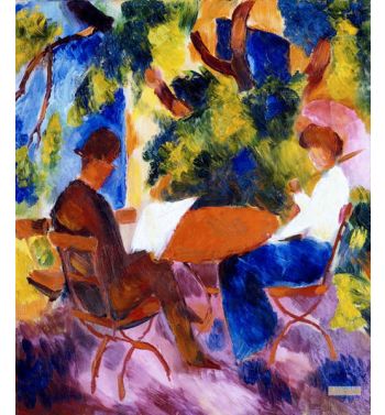 At The Garden Table 1914