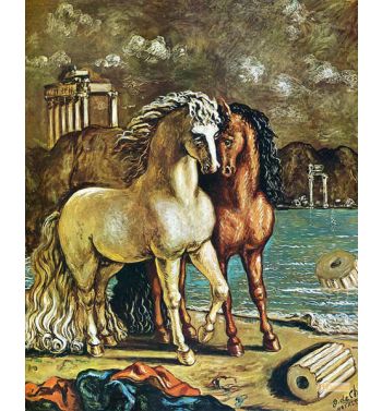 Antique Horses On the Aegean Shore
