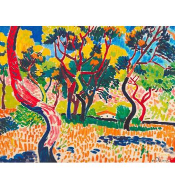 Collioure Trees