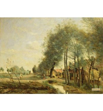The Sin Le Noble Road Near Douai 1873