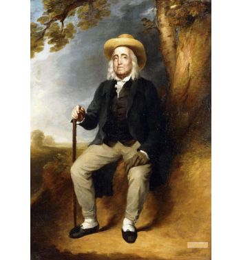 Portrait Of Jeremy Bentham