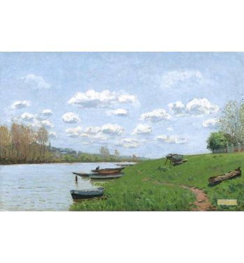 The Seine At Argenteuil 1870