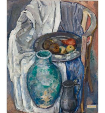 Still Life With Fruit Bowl On A Chair, C, 1930
