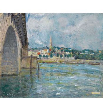 The Bridge St Cloude 1877