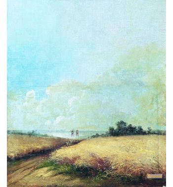 Landscape Bank Of The Volga