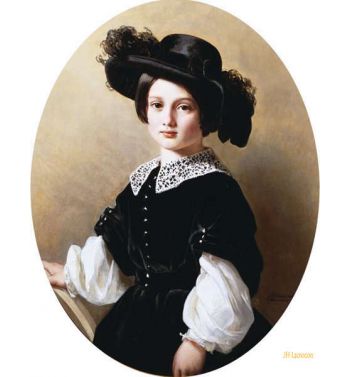 Portrait Of A Young Girl 1850