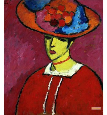 Schokko With Wide Brimmed Hat