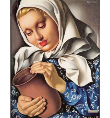 Peasant Girl With A Pitcher