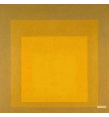 Study For Homage To The Square Departing In Yellow, 1964