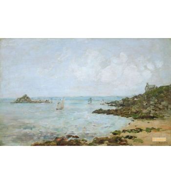 The Bay Of Douarnenez And Ile Tristan