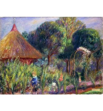 Lenna By A Summer House c1917