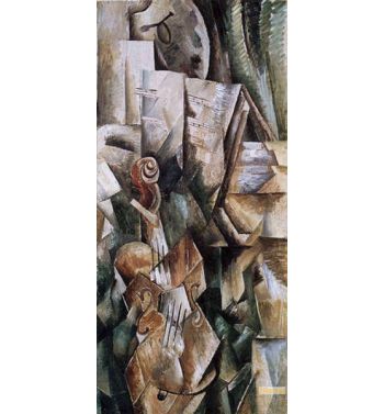 Violin On Palette 1909 10