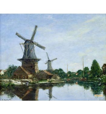 Dutch Windmills 1884