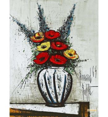 Pavots Rouges Et Jaunes