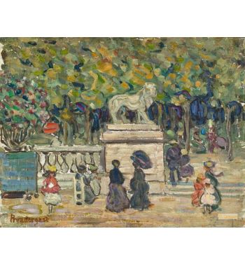 In The Tuileries Gardens