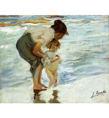 On The Beach 1908