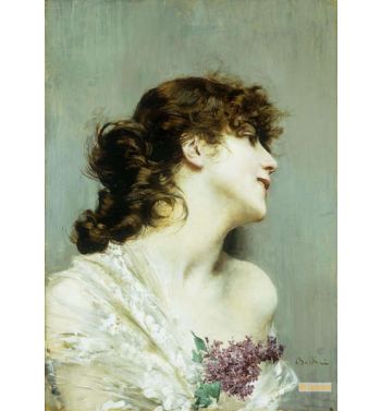 Profile Of A Young Woman