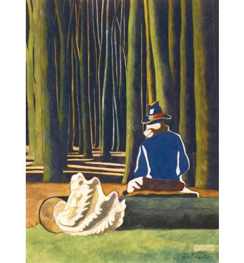 The Poet In La Foret, Tobacco Pot