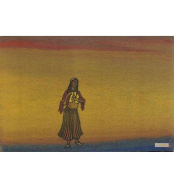 A Captive Girl, Costume Design For Polovtsian Dances From Boro
