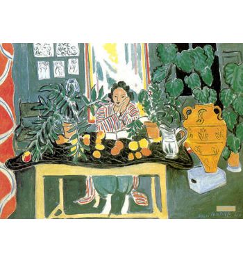 Interior With An Etruscan Vase