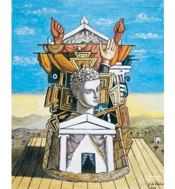 Trofeo con Testa e Tempio