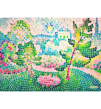 Landscape With Fountain