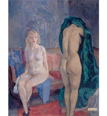 Two Female Nudes, 1936