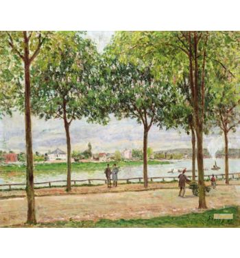 The Chestnut Walk St Cloud 1878