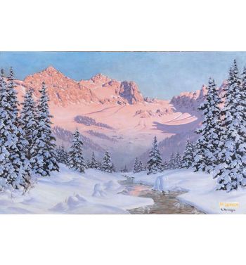 Eine Winterlandschaft