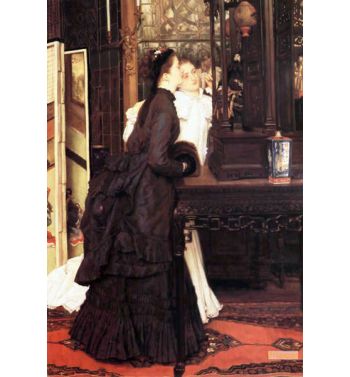 Young Ladies Admiring Japanese Objects