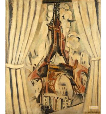 View Over The Eiffel Tower, 1910