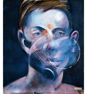 Three Studies for a Portrait of Peter Beard III