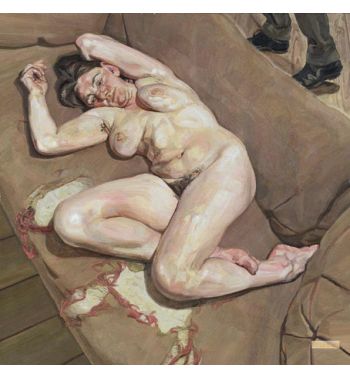 Naked Portrait with Reflection