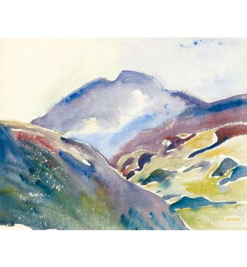 High Mountain Landscape, Upper Engadine