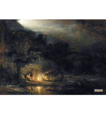 Landscape With The Rest On The Flight Into Egypt