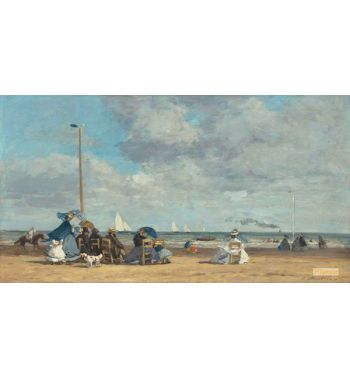 Beach At Trouville