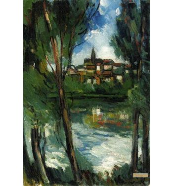 Landscape From Beyond The River