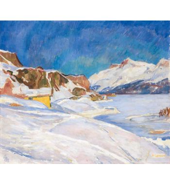 Winter Landscape Near Capolago, 1930