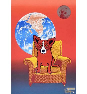 Strato Lounger Split Font With Red Dog