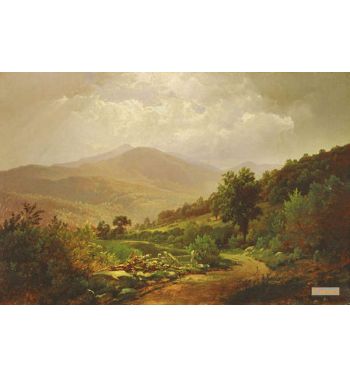 Bouquet Valley In The Adirondacks