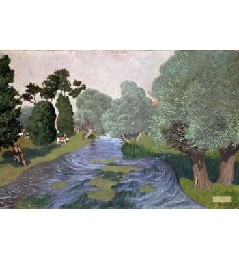 Landscape In The Normandy, Arques La Bataille, 1903
