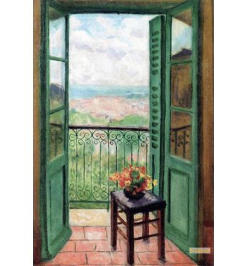 Window Overlooking The Bay Of Algiers, 1913